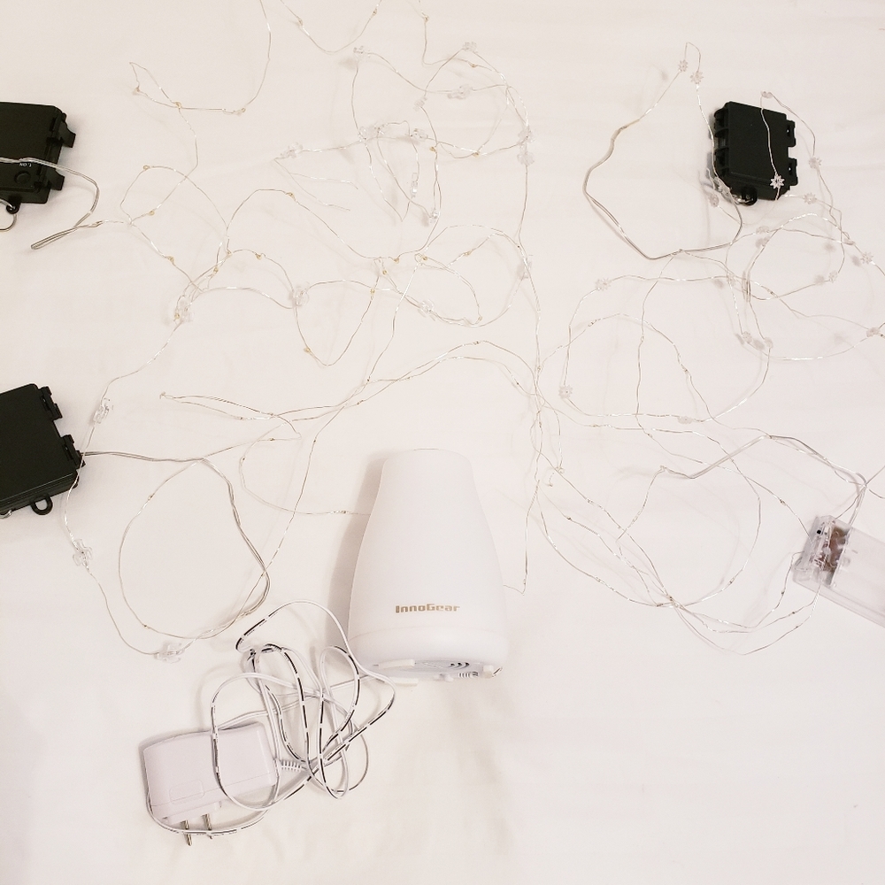 4 LED fairy lights & Aromatherapy Diffuser